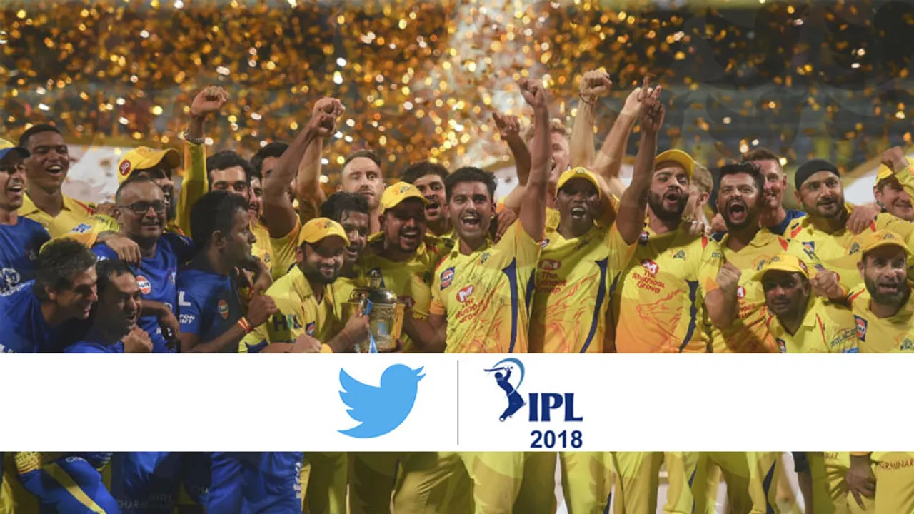 Data: 18.8 mn tweets recorded as the 11th edition of IPL concludes