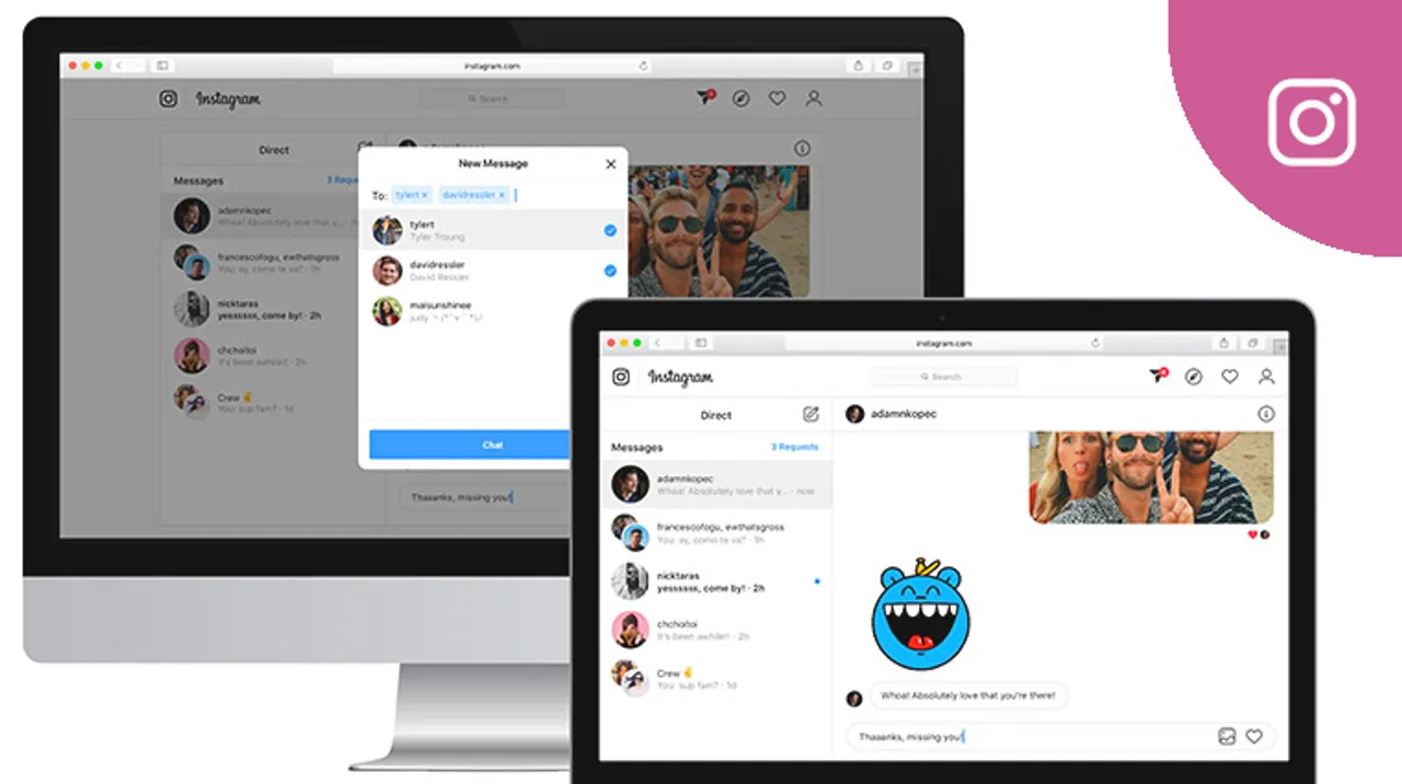 Instagram desktop