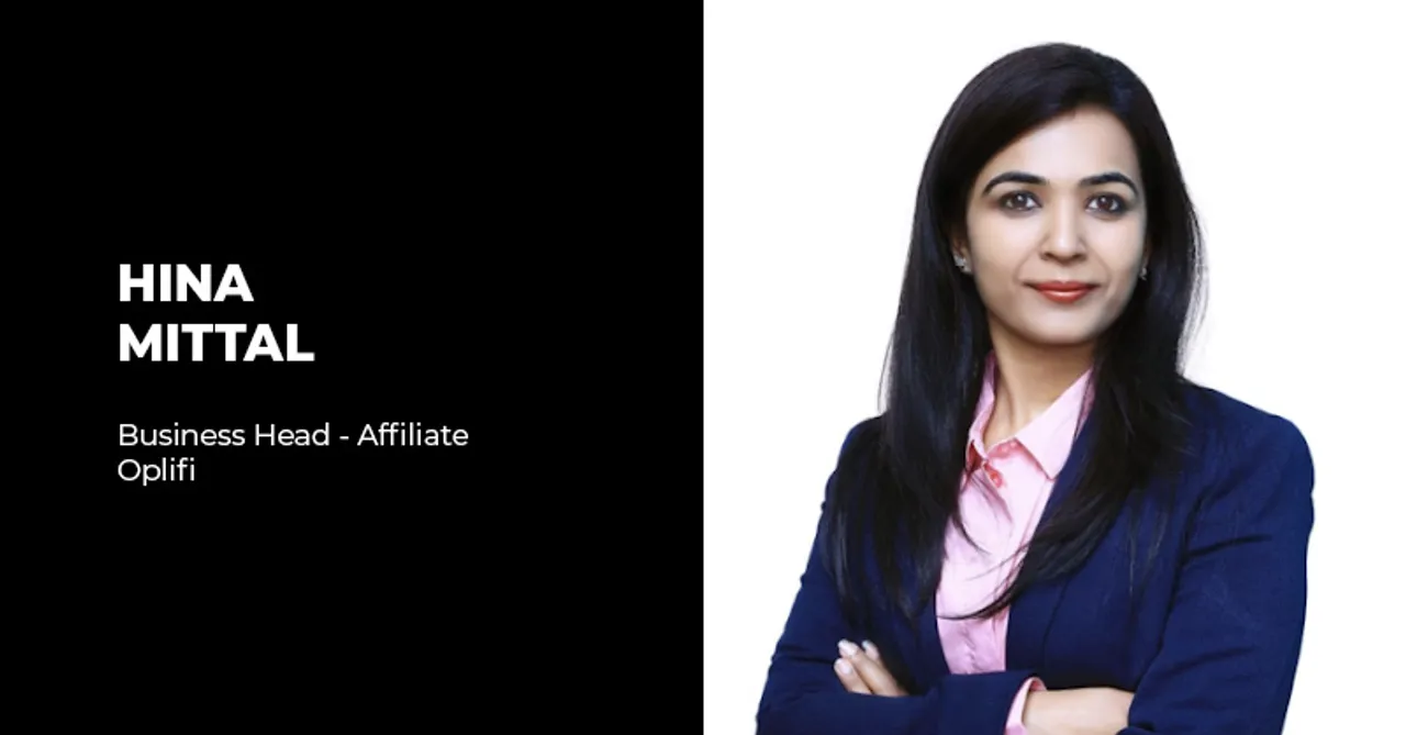 Oplifi appoints Hina Mittal as Business Head - Affiliate