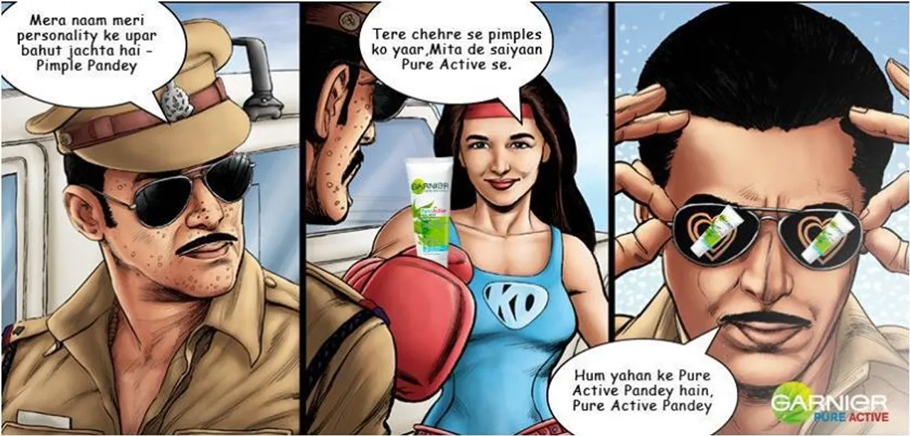 Social Media Campaign Review : Garnier Pure Active Neem Face Wash Takes The Bollywood Route To Kick Pimples Away