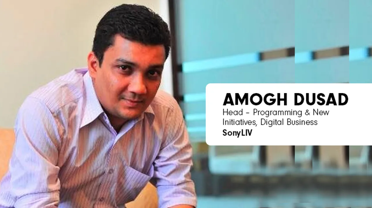 [Interview] Digital doesn't have few metrics like that on television: Amogh Dusad, SonyLIV
