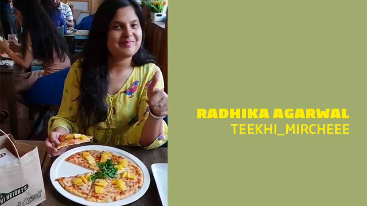 Food blogging requires consistency and perseverance: Radhika Agarwal, Teekhi Mircheee