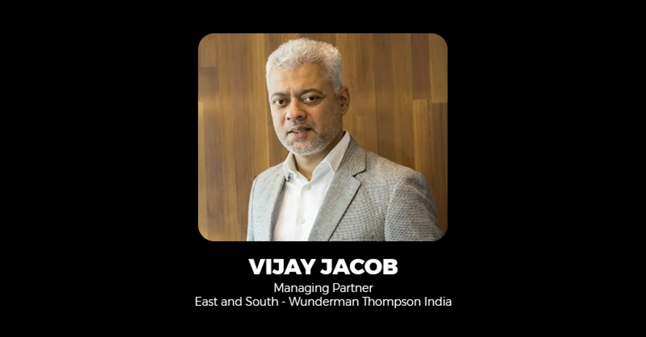 Wunderman Thompson South Asia elevates Vijay Jacob to Managing Partner, East & South 