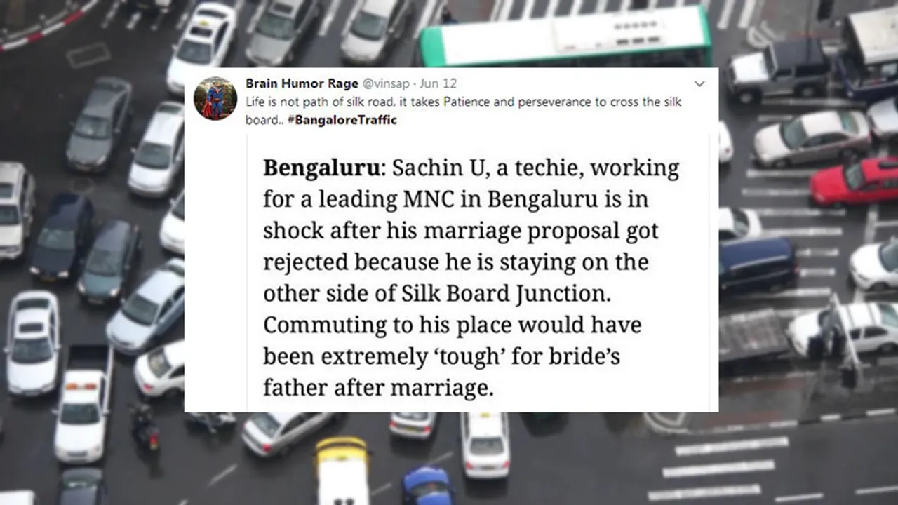 13 Tweets about #BangaloreTraffic that will give you the feels