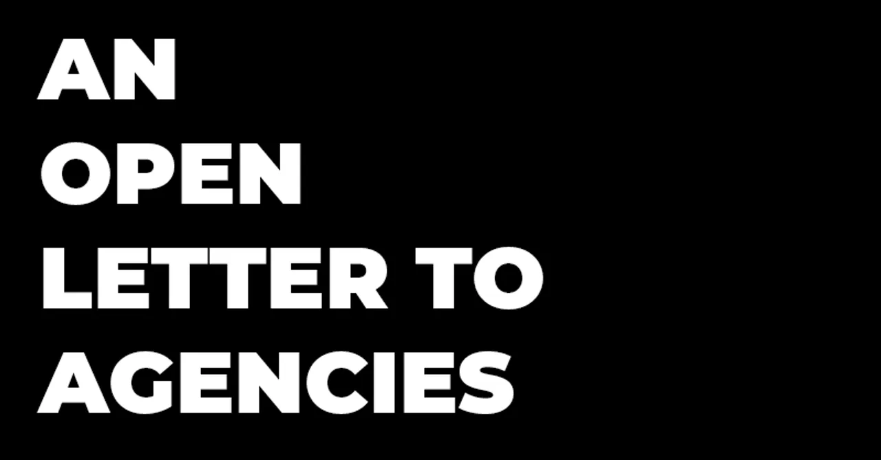 What are we waiting for? - An open letter to Agencies