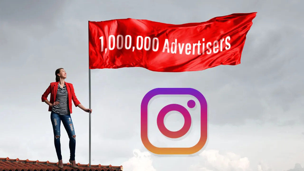 Instagram registers one million advertisers
