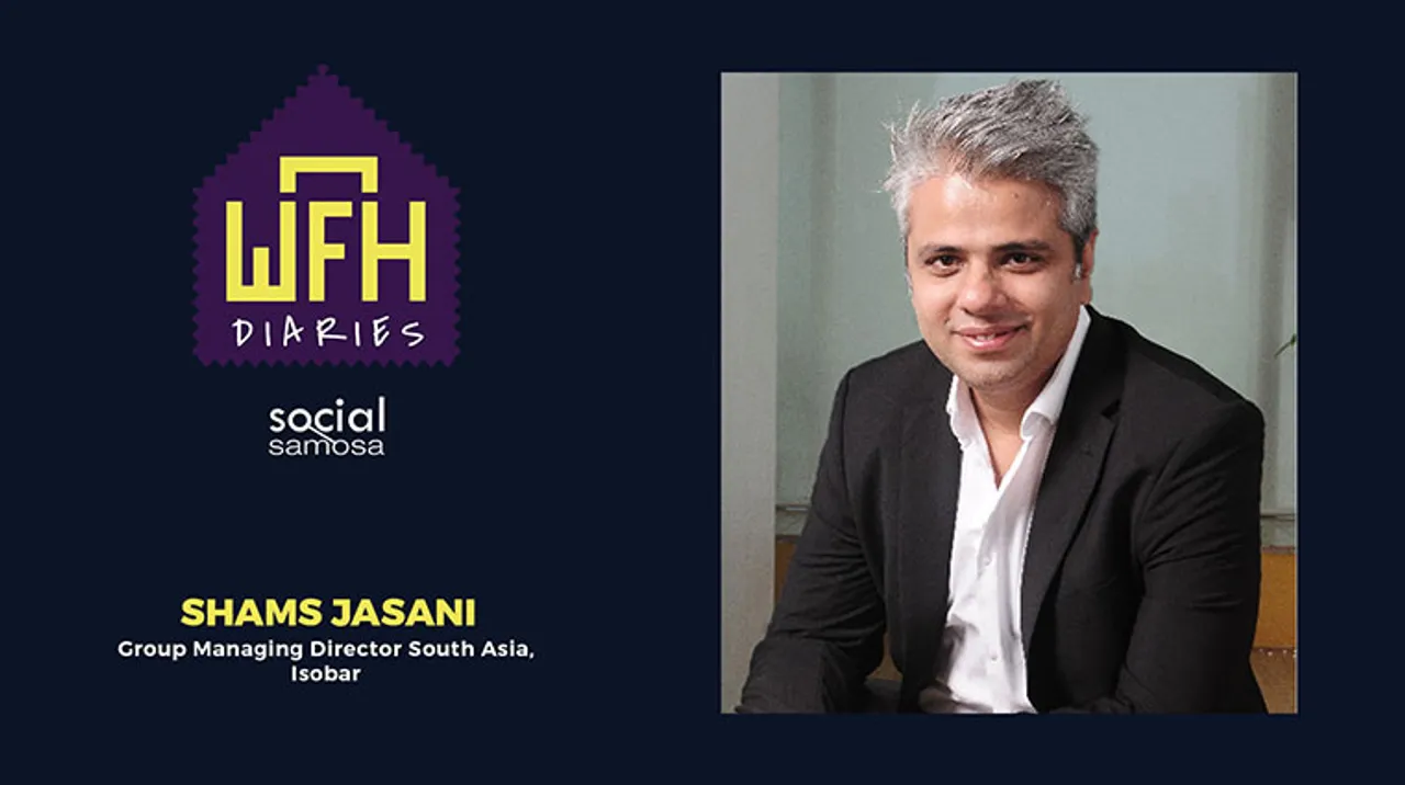 #WFHDiaries Shams Jasani on spending quality time with family & making cocktails