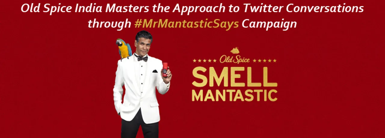 Old Spice India Sets Benchmark for Brands by Mastering the Art of Twitter Conversations in #MrMantasticSays