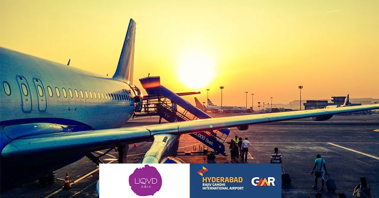 Liqvd Asia Bags GMR Hyderabad International Airport's social media account