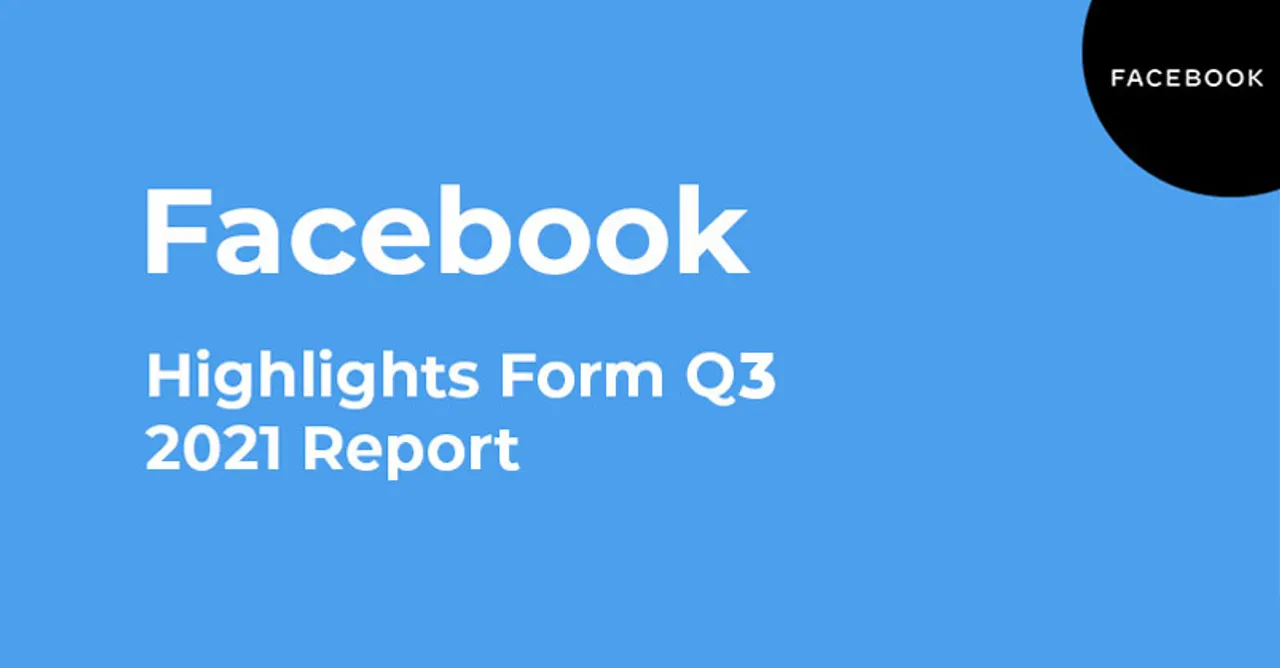Key Takeaways from Facebook Q3 2021 Report