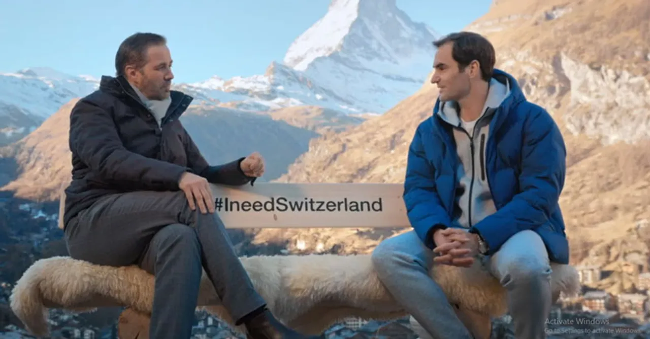 Switzerland Tourism launches campaign with Roger Federer to attract global gaze