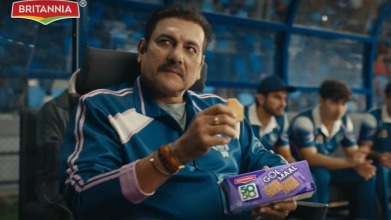 Britannia 50-50 gets Ravi Shastri to create Golmaal during cricket