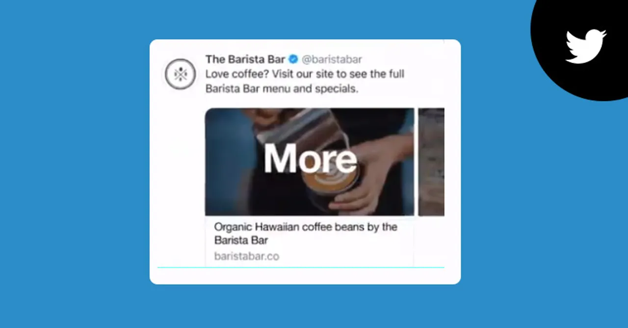 Twitter carousel ads