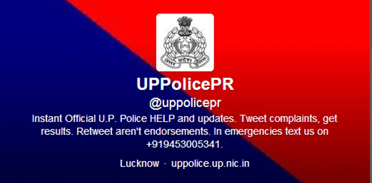 Effective Use of Twitter by Uttar Pradesh Police
