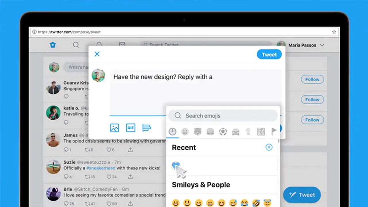 Twitter redesigns it's web interface with added features