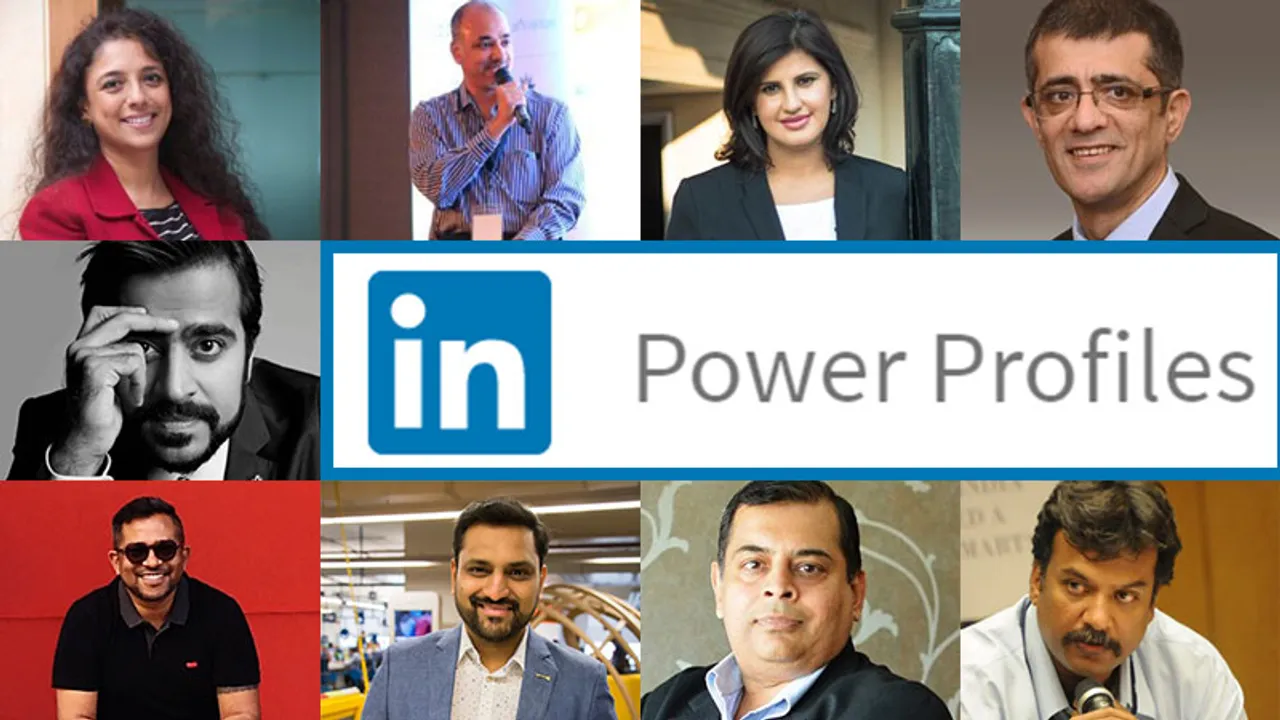 LinkedIn India Power Profiles 2017 (Marketing & Advertising)