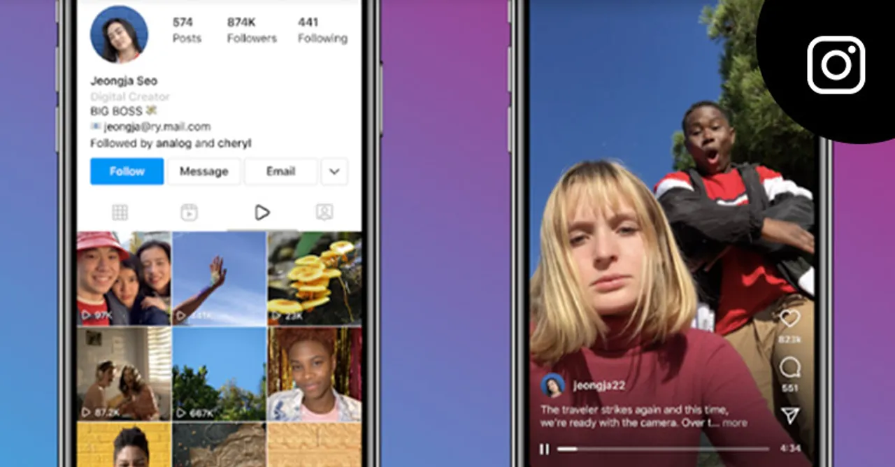 Instagram video update