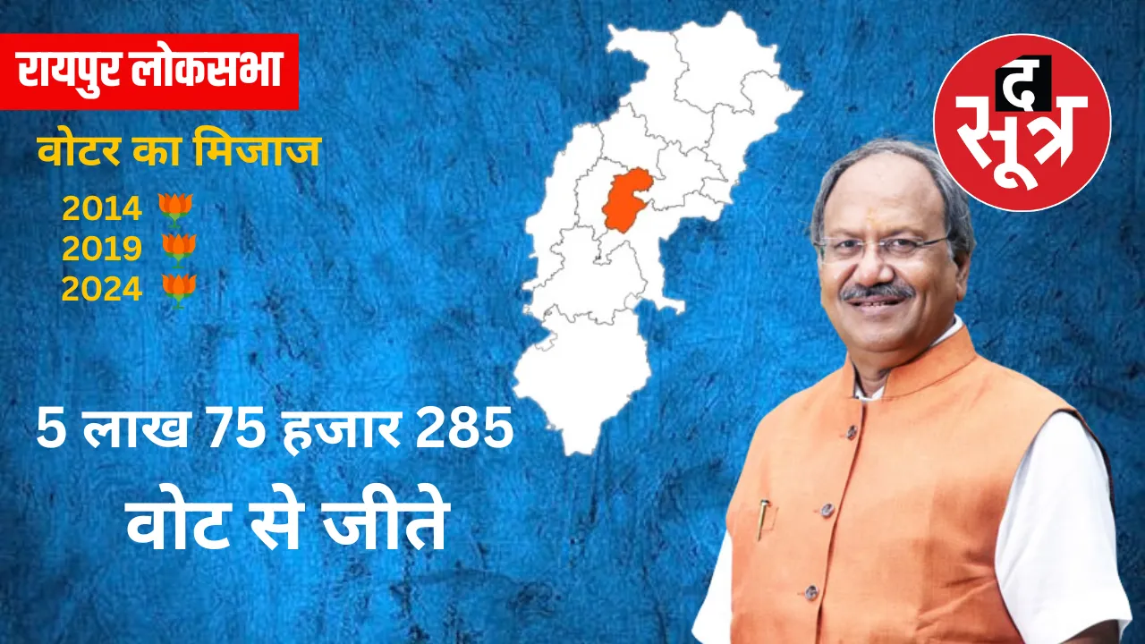 RAIPUR Lok Sabha Seat Election Result 2024 NEW