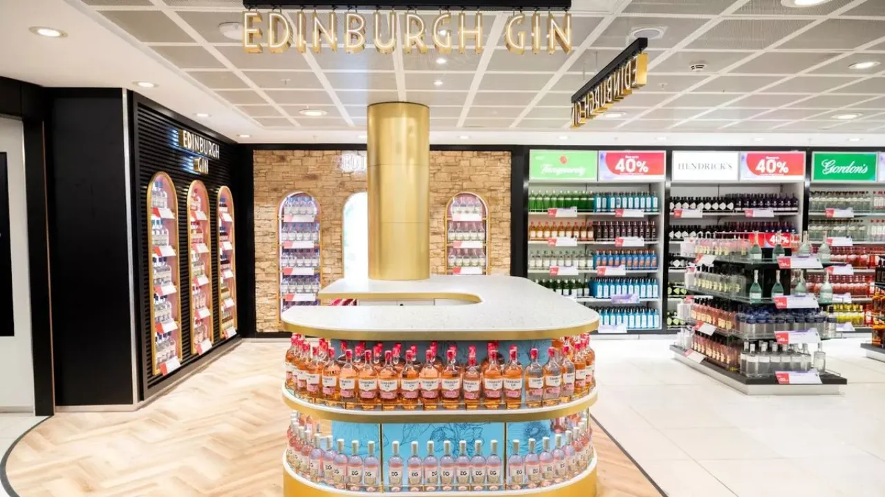 Edinburgh Gin Boutique at Edinburgh Airport