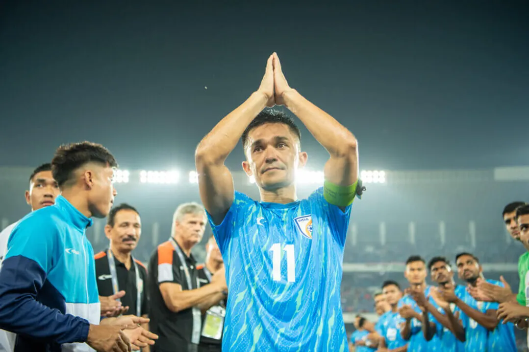 India vs Kuwait: Sunil Chhetri bid his goodbye in tears