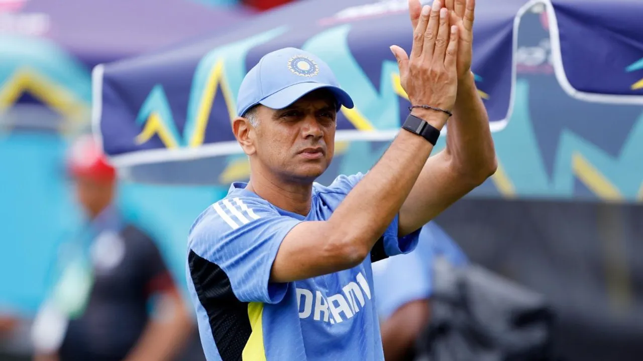 Indian Head Coach: Rahul Dravid -sportzpoint.com