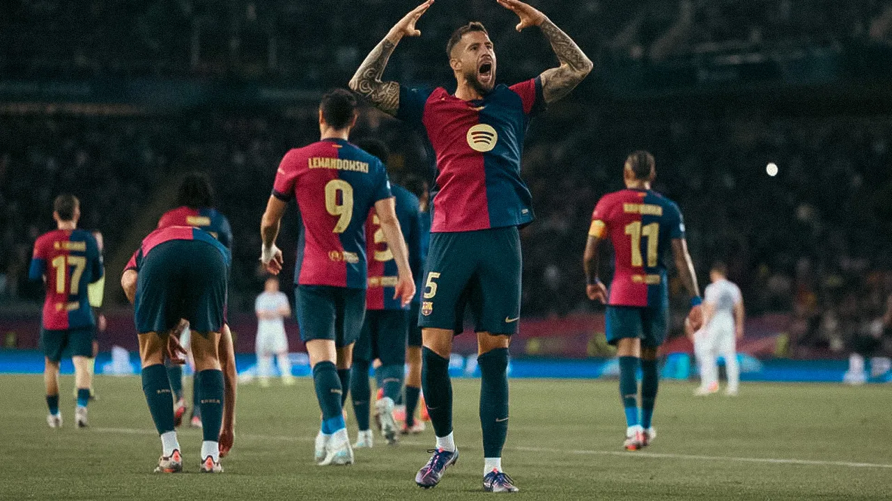 Inigo Martinez celebrates his first Champions League against Young Boys | sportzpoint.com