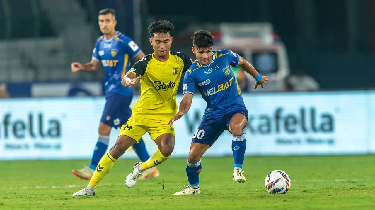 Chennaiyin FC vs Hyderabad FC ISL 2023-24 Highlights | Sajad Parray's last-minute goal wins three points for the Nizams against the Marina Machans