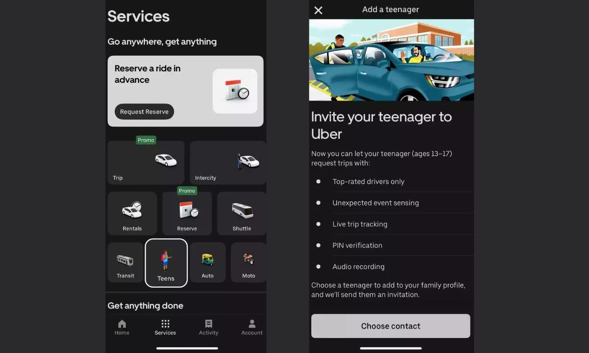  Uber Teens launched in India: Features, safety, and how it works