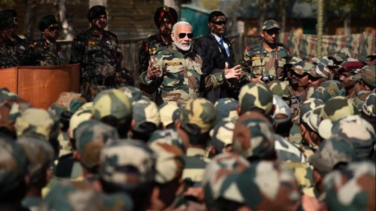  Another year, another Border: Narendra Modi is first such leader who spends every major Festival with the soldiers
