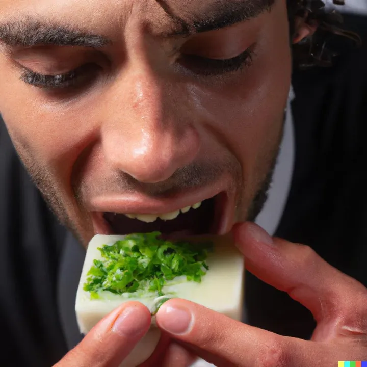  Chinese company's boss eats his brand's soap to prove that it’s all-natural