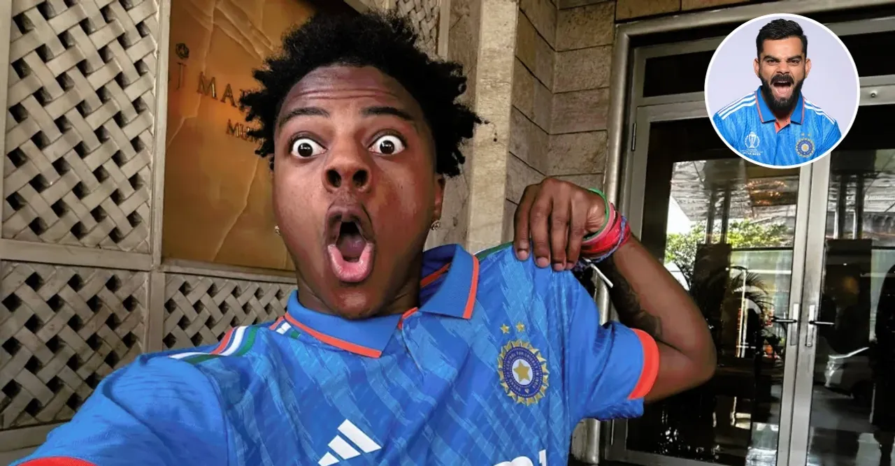  American YouTuber ‘IShowSpeed’ arrives in India to support Virat Kohli