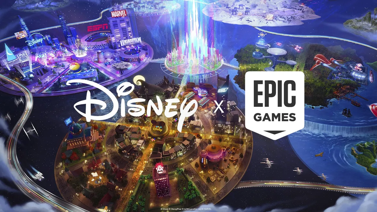  Disney invests $1.5 billion in Epic Games to develop a 'persistent universe' based on Fortnite