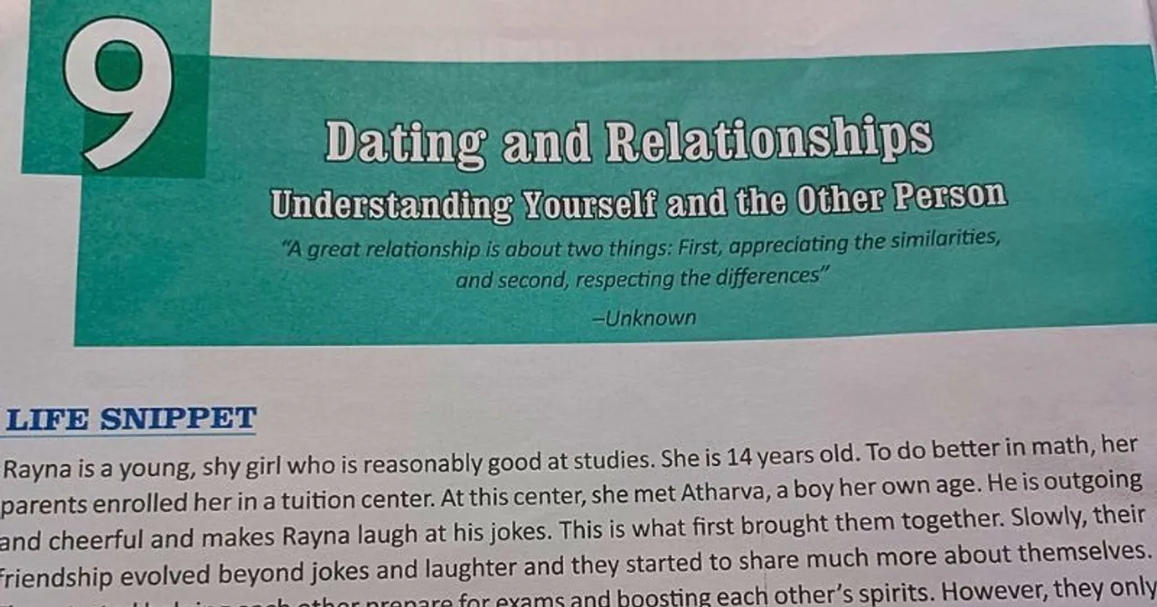  Class 9 students get new curriculum with lessons in love and relationships