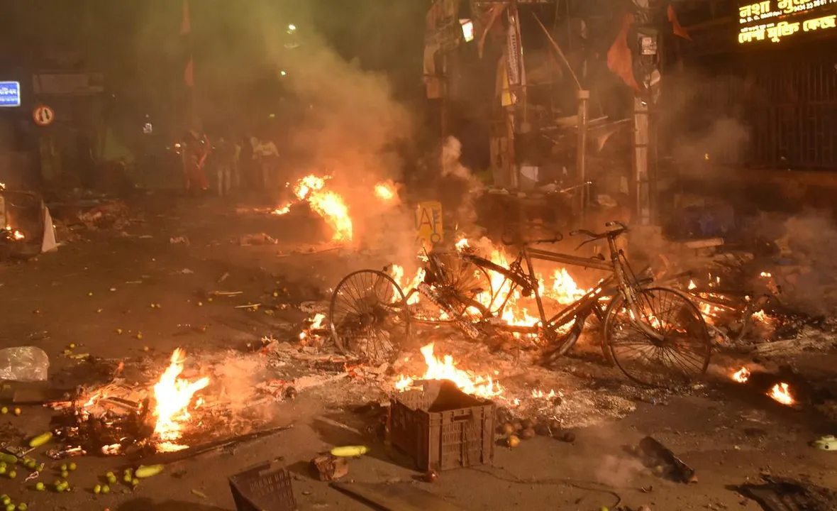  Violence over Ram Navami procession in West Bengal's Murshidabad