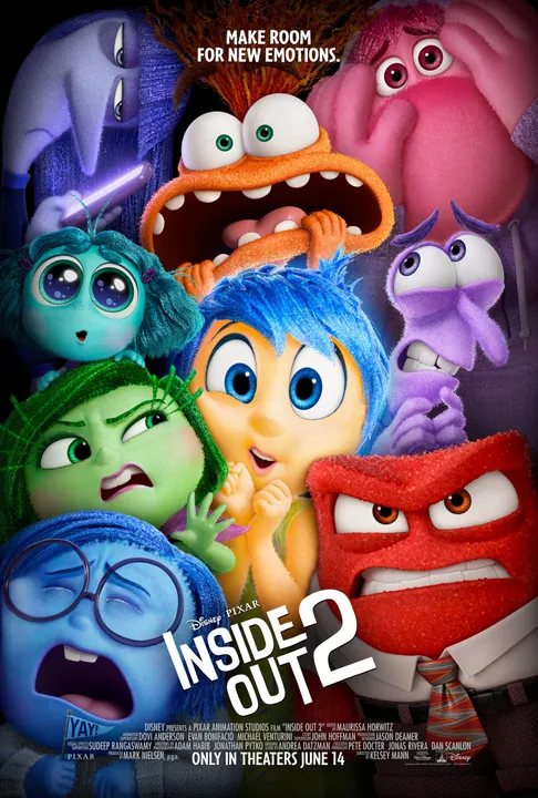  Inside Out 2 achieves second-highest ever domestic opening weekend for animated film