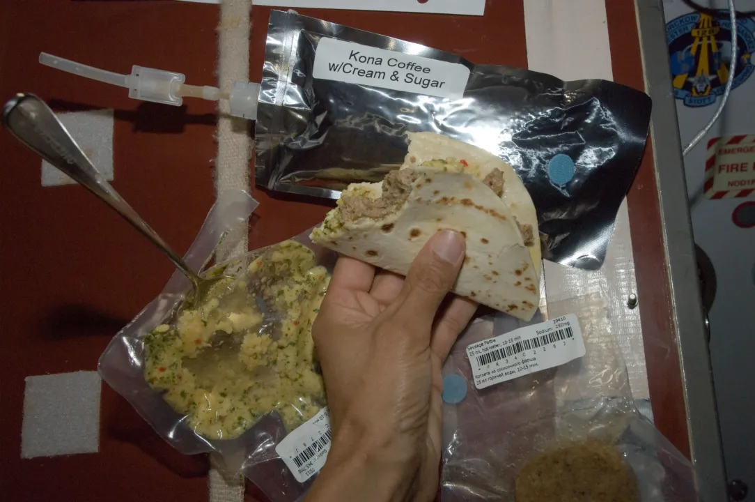  Food aroma study investigates why food tastes bland in space