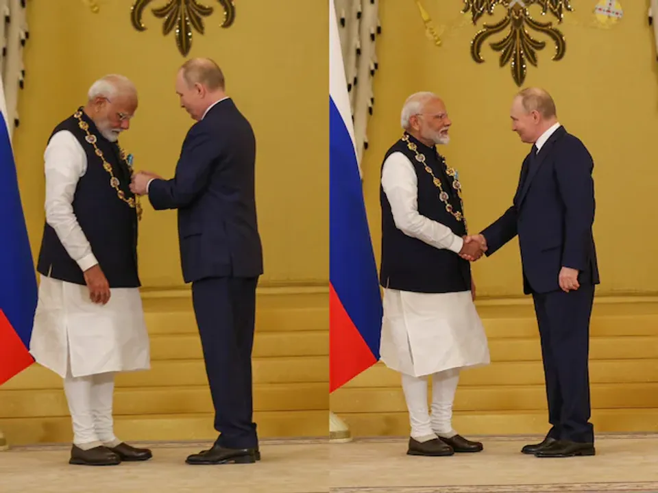 PM Modi to receive Russia's highest civilian honour, originally awarded to him in 2019