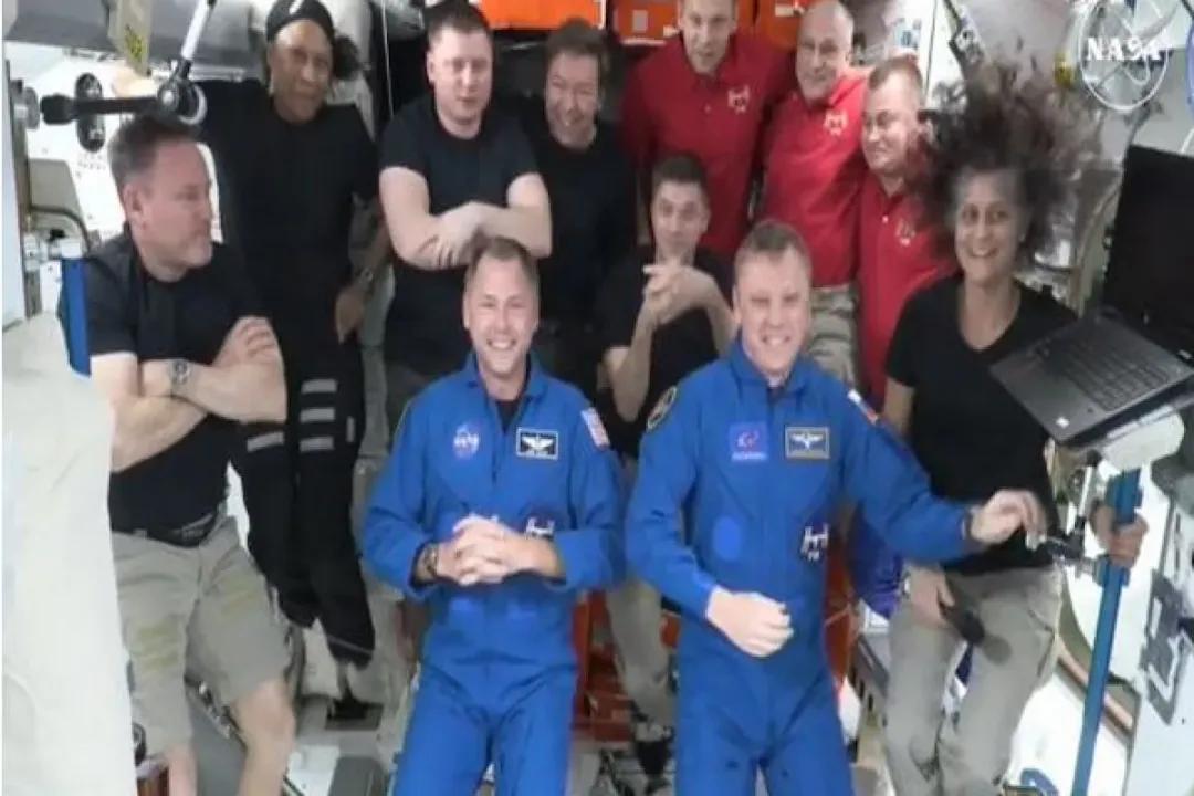 SpaceX Crew-9 arrives at ISS for Sunita Williams' safe return to Earth | Watch Video