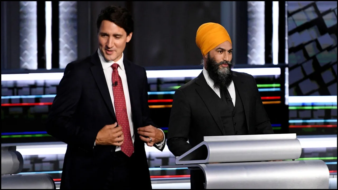  Political unrest in Canada NDP leader Jagmeet Singh halts coalition deal with Trudeau