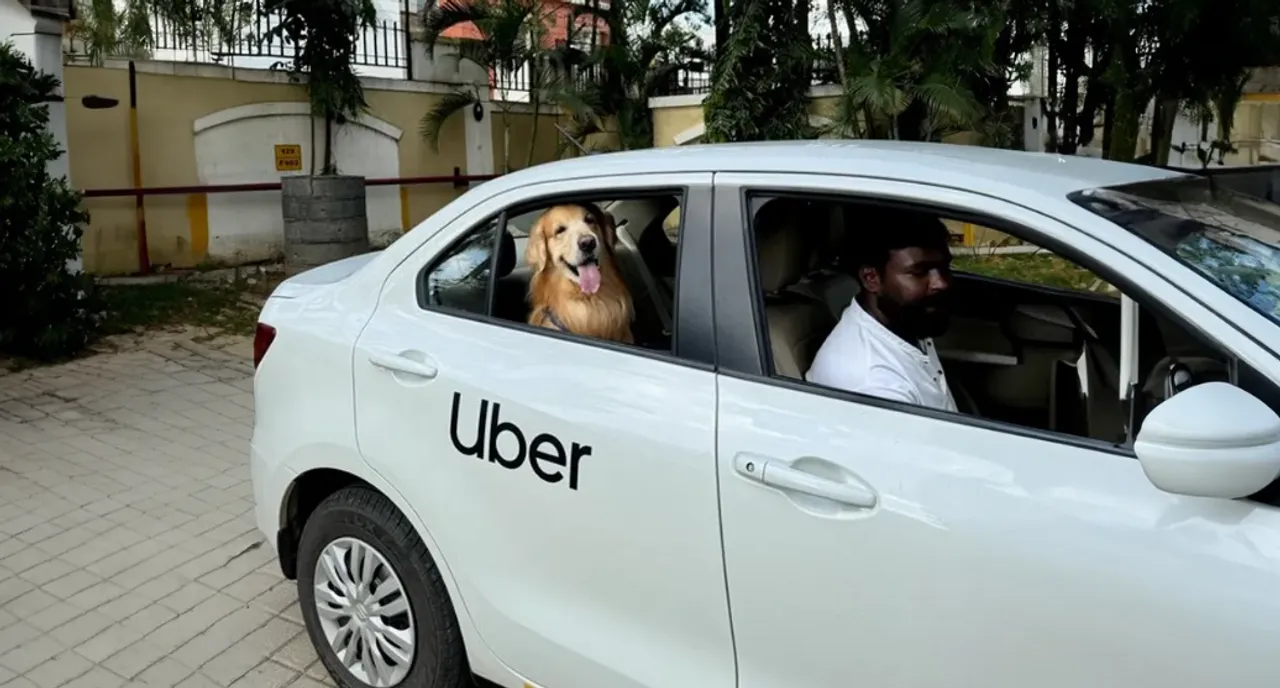  Uber launches ‘Uber Pet’ service in Bangalore, allowing pet-friendly rides