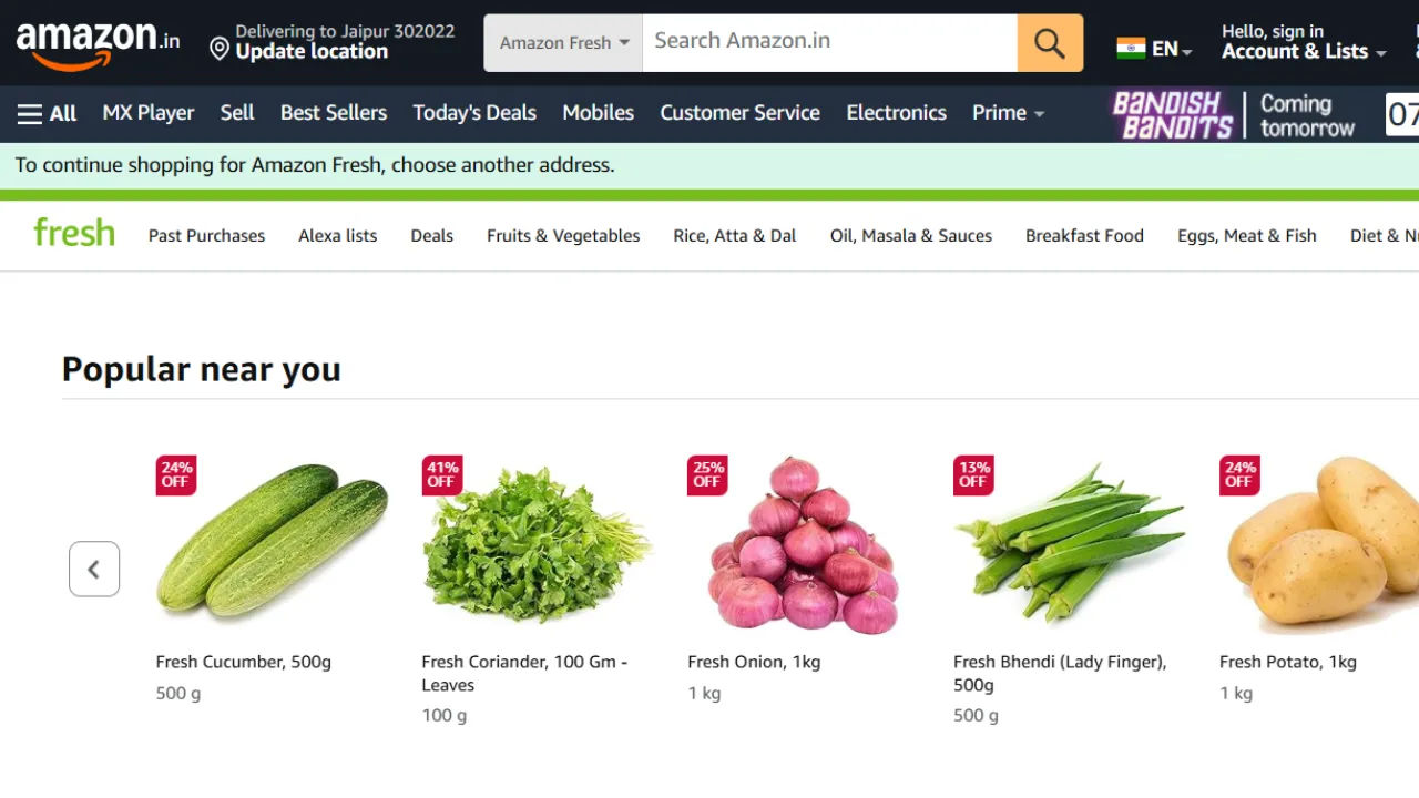 Amazon Fresh