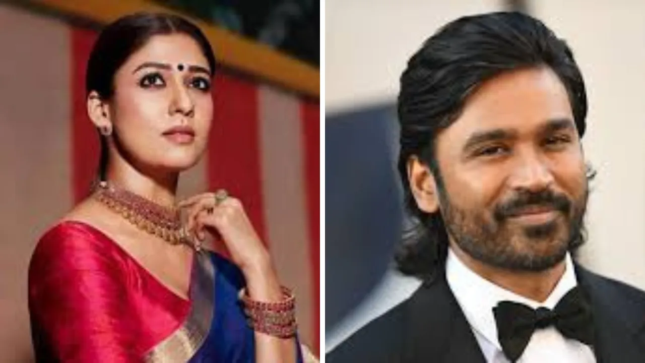  Nayanthara and Dhanush Photograph: (X) 