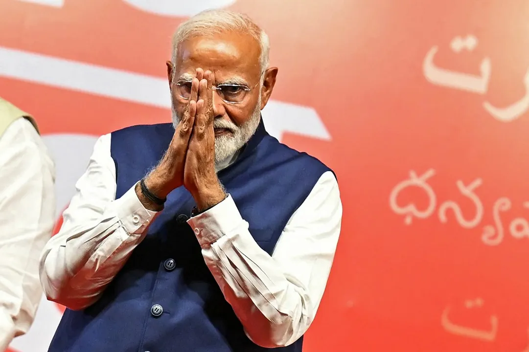  Modi Photograph: (AFP) 