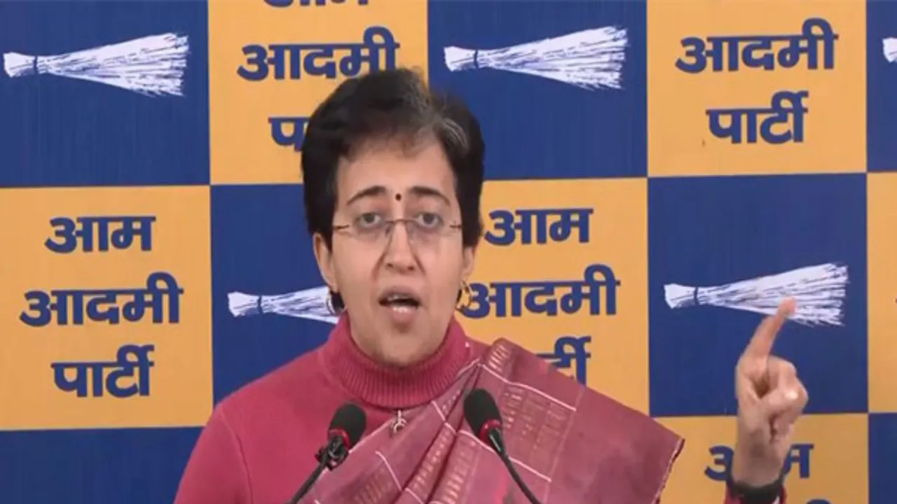  Delhi Chief Minister Atishi Photograph: (ANI) 