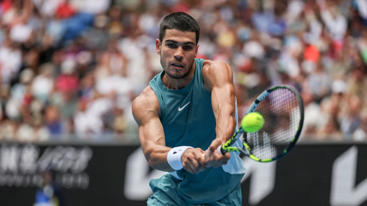 Australian Open 2025 Carlos Alcaraz takes step closer to career Grand Slam, beats Yoshihito