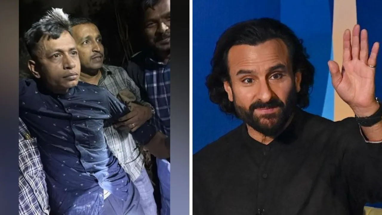  Saif Ali Khan attack: Mumbai Police apprehend the main accused. Photograph: (Agencies) 