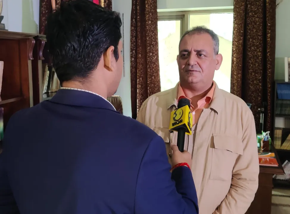  Palestine’s top diplomat in Delhi, Abed Elrazeg Abu Jazer, speaking to WION 