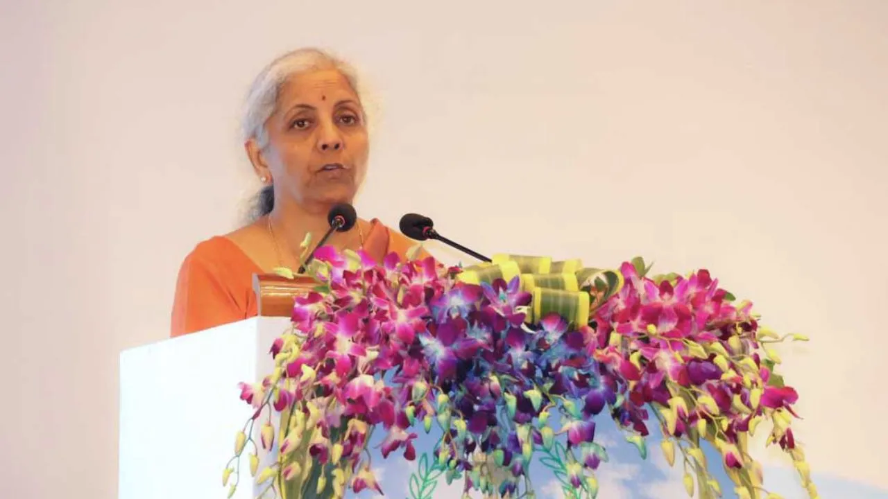  File Photo: Indian Finance Minister Nirmala Sitharaman Photograph: (ANI) 