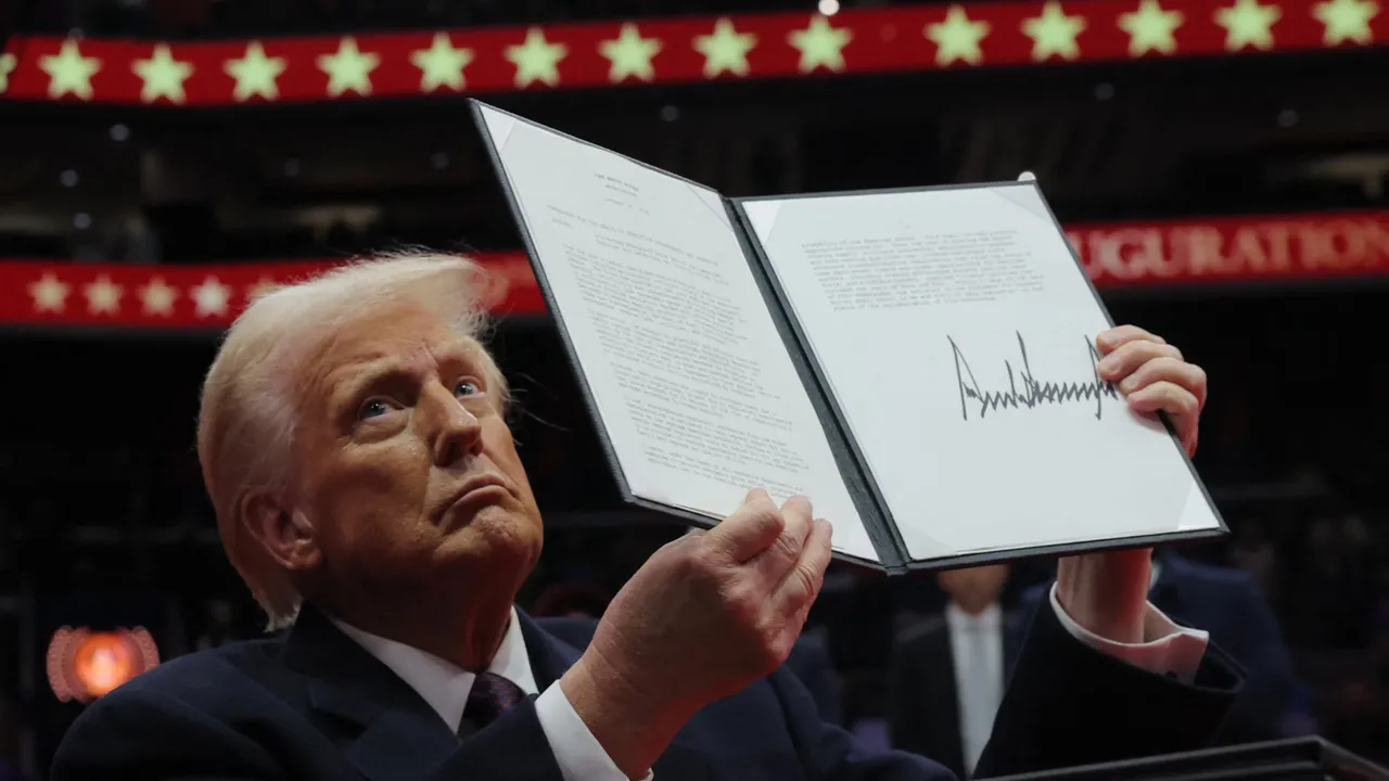  The White House said that the order seeks to eliminate “all taxpayer-funded benefits for illegal aliens.” Photograph: (Reuters) 