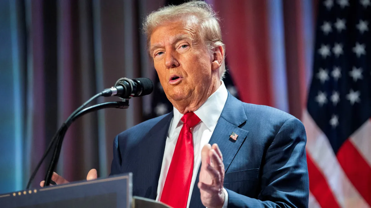  File photo of US President Donald Trump. Photograph: (Reuters) 